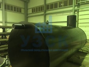Резервуар горизонтальный стальной наземный в Бишкеке