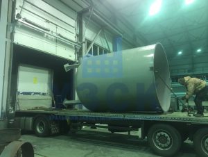 Доставка резервуара вертикального в Бишкеке