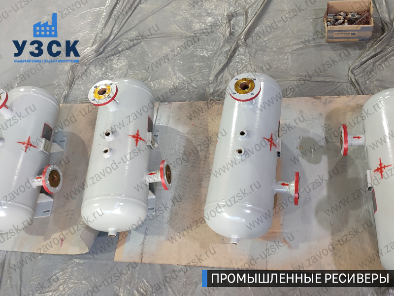 фотография емкостных ресиверов газа Бишкек